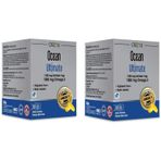 Ocean Ultimate Omega-3 1200 mg Limon Aromalı 2x30 Kapsül Balık Yağı