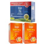 Ocean Vitamin C 1000 mg 2x30 Tablet + Ocean Plus Omega 3 Balık Yağı 100 Kapsül