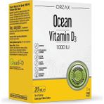 Ocean Vitamin D3 1000 Iu 20 ml Sprey 130 Puff, Takviye Edici - Standart