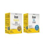 Ocean Vitamin D3 1000 IU 20 ml Sprey + Ocean Vitamin D3K2 20 ml Damla