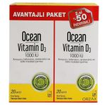 Ocean Vitamin D3 1000 IU 2x20 ml Sprey