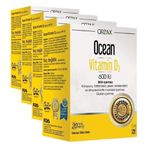 Ocean Vitamin D3 600 IU 130 Puf Oral Sprey (1 x 20 mL) (4 paketi)