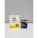 Ocean Vitamin D3 600 IU 20 ml + Nutraxin D3 Vıtamin 1000 IU 120'li