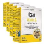 Ocean Vitamin D3 Damla 1000 IU 50ml (4 paketi)