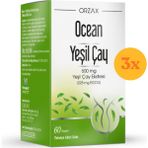 Ocean Yeşil Çay Ekstresi 500 mg 3x60 Kapsül