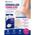 Octacare Hidrokolloid Topuk Bandı 5 Adet – Su Geçirmez Topuk Koruyucu Nasır ve Su Toplamasına Karşı Koruma