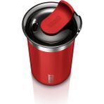 Octaroma Vakum Izoleli Kahve Kupa (Kırmızı, 10 Fl Oz (300ML))