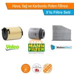 Octavia 1.4 TSI Filtre Seti Valeo Mann Wbn Karbonlu 2010-2012