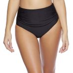 Octopus Zarif, figür oyunu, minimizer bikini altı/yüksek belli bikini pantolonu/slip (oct-flav-S10-f3428) S9 (sw) Yüksek Bel Slip Siyah 44