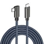 Oculus Quest ile Uyumlu Link Kablosu 6mt, 5gbps USB Hızlı Veri Aktarımı, Hızlı Şarj Usb-C, Quest 2 Uyumlu (Type C to Type C)