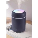Oda Araç Aroma Difüzörü Buhar Makinesi Işıklı Hava Nemlendirici H2O Humidifier Beyaz