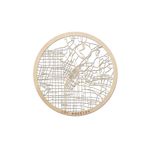 ODA.products Los Angeles Ahşap Şehir Haritası