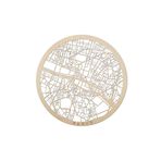 ODA.products Paris Ahşap Şehir Haritası