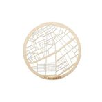 ODA.products St. Petersburg Ahşap Şehir Haritası