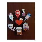 Odaburada Terlik Süsü-terlik Tokası Sağlıkçı-doktor 8'li Set