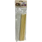 Odak Hobi 6 mm x 22 cm 6'lı Yuvarlak Çıta