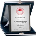 ODAK KUPA - Ahşap Plaketler - PL-003-M B - 12x16 cm