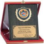 ODAK KUPA - Ahşap Plaketler - PL-016 A - 18x24 cm