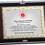 ODAK KUPA - Ahşap Plaketler - PL-019-M A - 18x24 cm