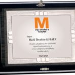 ODAK KUPA - Ahşap Plaketler - PL-031-M A - 18x24 cm