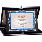 ODAK KUPA - Ahşap Plaketler - PL-035-M A - 18x24 cm