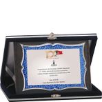 ODAK KUPA - Ahşap Plaketler - PL-035-M B - 15x20 cm