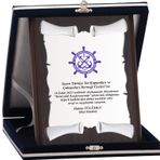 ODAK KUPA - Ahşap Plaketler - PL-037-M B - 15X20 cm