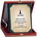 ODAK KUPA - Ahşap Plaketler - PL-041-M B - 15x20 cm