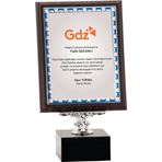 ODAK KUPA - Ahşap Plaketler - PL-050-M A - 18x24 cm