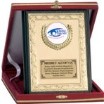 ODAK KUPA - Ahşap Plaketler - PL-057 B - 15x20 cm
