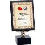 ODAK KUPA - Ahşap Plaketler - PL-058-M A - 18x24 cm