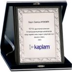 ODAK KUPA - Ahşap Plaketler - PL-061-M A - 18x24 cm