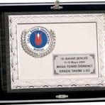 ODAK KUPA - Ahşap Plaketler - PL-063 A - 18x24 cm