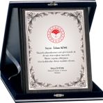 ODAK KUPA - Ahşap Plaketler - PL-065-M A - 18x24 cm