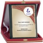 ODAK KUPA - Ahşap Plaketler - PL-073-M B - 15x20 cm