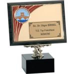 ODAK KUPA - Ahşap Plaketler - PL-076 B - 15x20 cm
