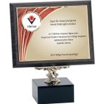 ODAK KUPA - Ahşap Plaketler - PL-076-M A - 18x24 cm