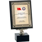 ODAK KUPA - Ahşap Plaketler - PL-082-M A - 18x24 cm