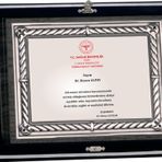 ODAK KUPA - Ahşap Plaketler - PL-087-M A - 18x24 cm