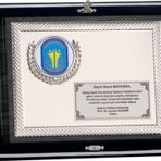 ODAK KUPA - Ahşap Plaketler - PL-091 A - 18x24 cm