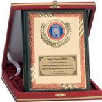 ODAK KUPA - Ahşap Plaketler - PL-093 B - 15x20 cm