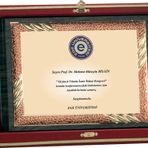 ODAK KUPA - Ahşap Plaketler - PL-095-M A - 18x24 cm