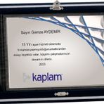 ODAK KUPA - Ahşap Plaketler - PL-099-M B - 15x20 cm