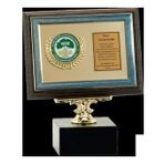 ODAK KUPA - Ahşap Plaketler - PL-122 B - 15x20 cm
