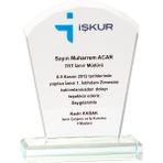 ODAK KUPA - Cam Plaketler - CM-003 A - 12x16 cm
