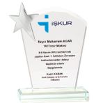 ODAK KUPA - Cam Plaketler - CM-004 B - 12x18 cm