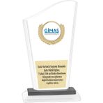 ODAK KUPA - Cam Plaketler - CM-010 C - 12x22 cm