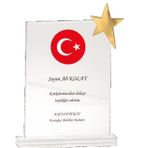 ODAK KUPA - Cam Plaketler - CM-012 A - 18x23 cm