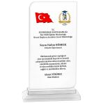 ODAK KUPA - Cam Plaketler - CM-017 A - 14x21 cm