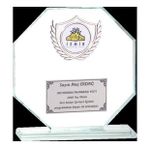 ODAK KUPA - Cam Plaketler - CM-017 B - 18x19 cm